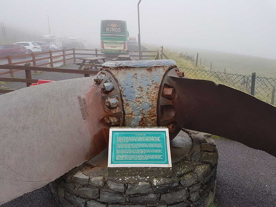 KC14 ABC in the mist at Mizen Head on the Kings Coaches Irish tour KC14 ABC in the mist at Mizen Head on the Kings Coaches Irish tour